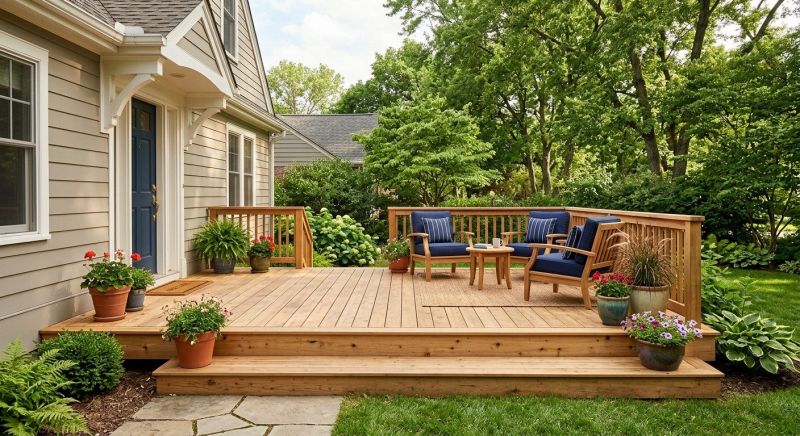 Front Deck Construction in Boston, MA