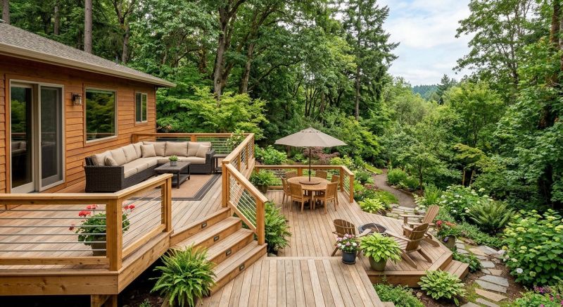 Multi Level Deck Installation in Fairfield County, CT