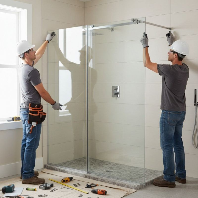 Shower Door Installation in Alpharetta, GA