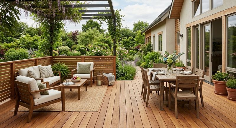 Wooden Veranda Construction in Redmond, WA